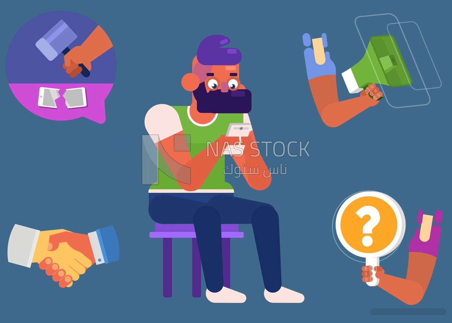 Someone who enjoys browsing their phone