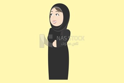 Veiled girl