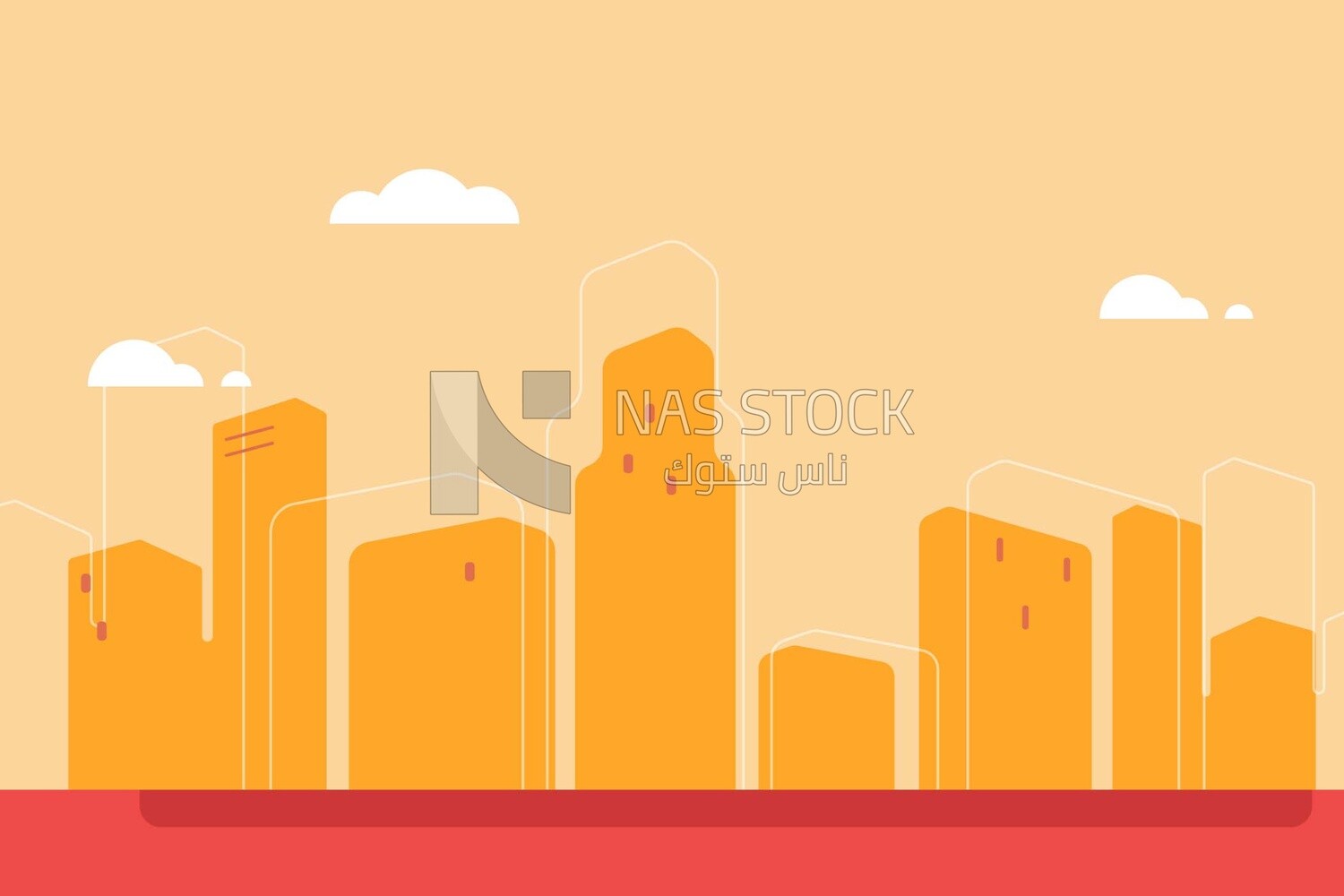 Background of city