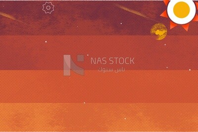 Orange background