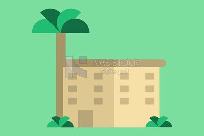 Old traditional Arab house