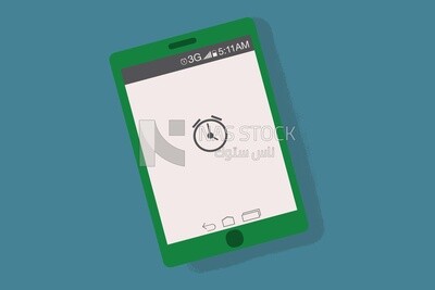 Smart phone with alarm