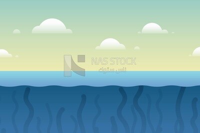 Background of sea