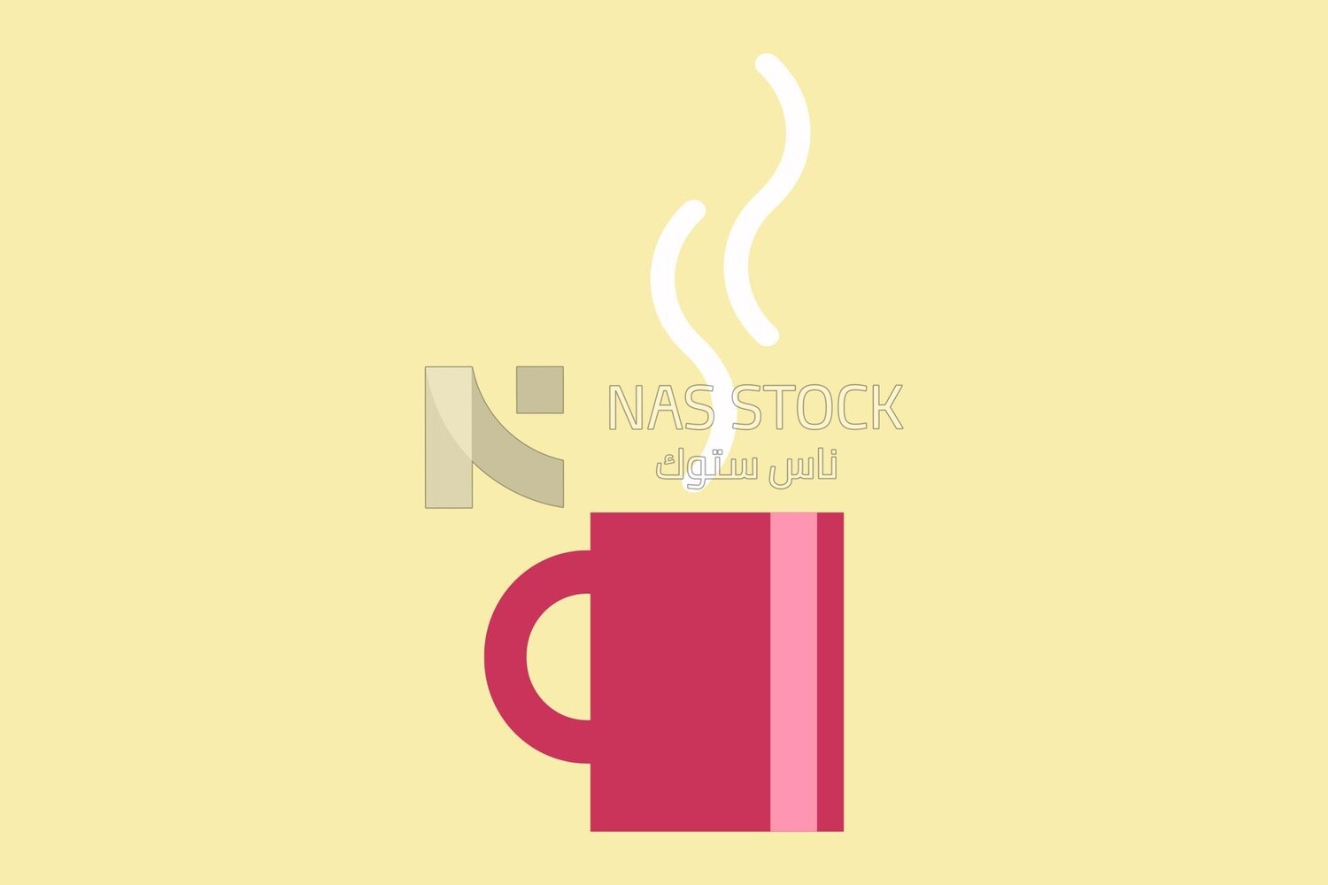 pink mug