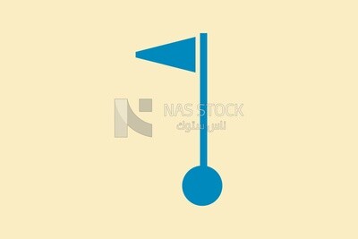 blue flag