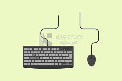 keyboard with mouse