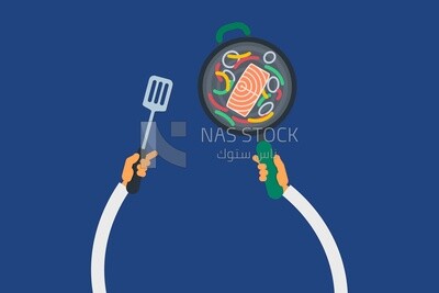 Cook in the pan