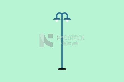 Regular style street lamp