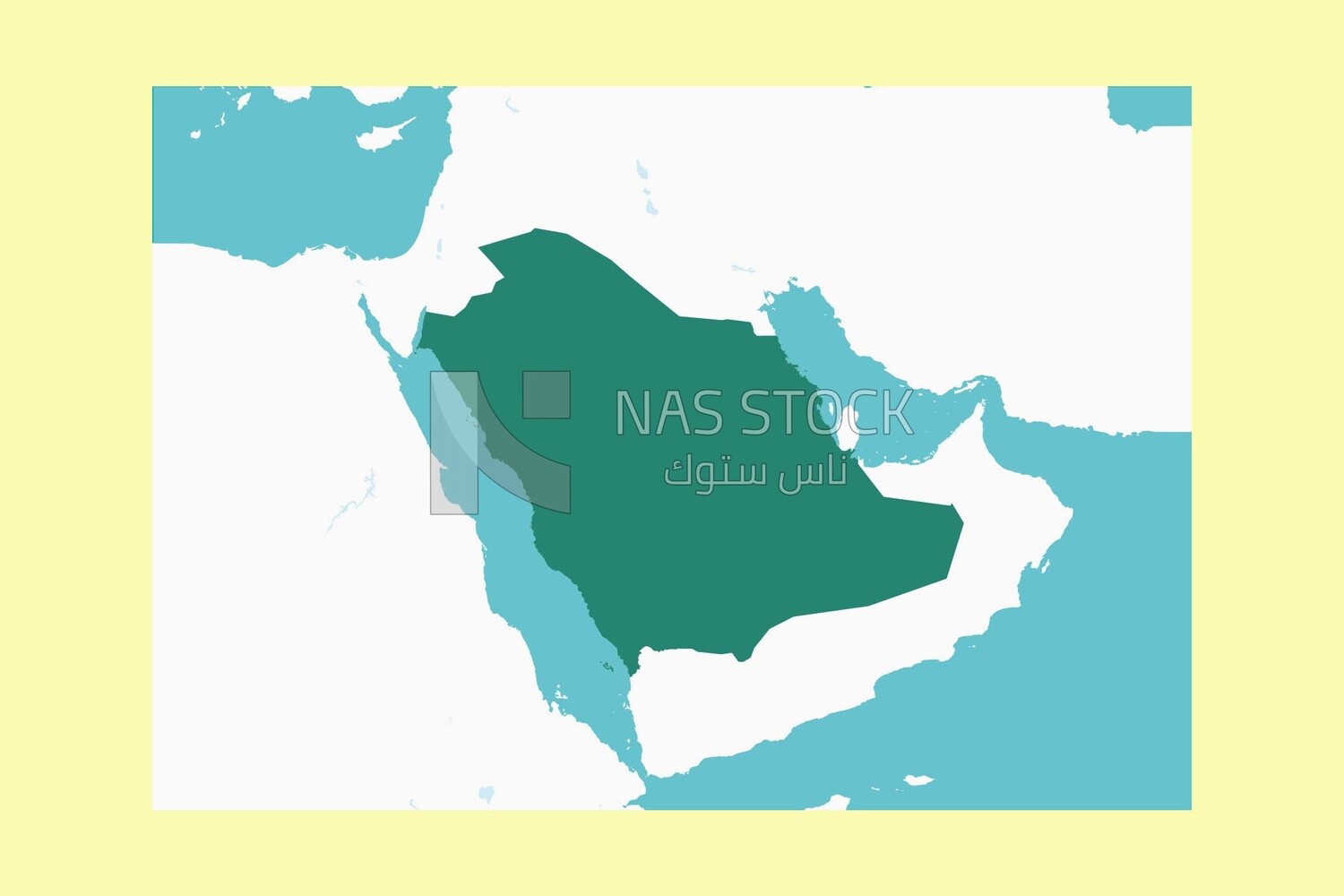 Saudi Arabia map