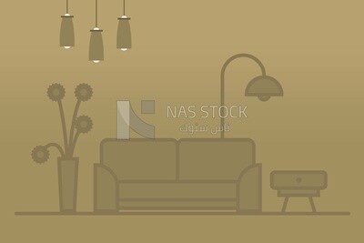 living room background