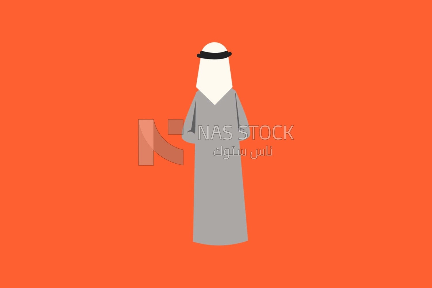 Gulf man from behind