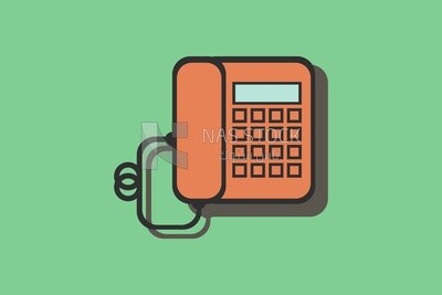 Old fashioned telephone