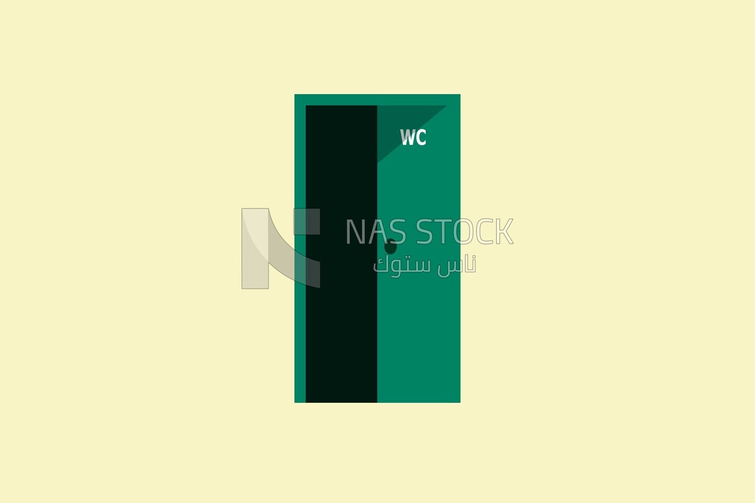 wc door