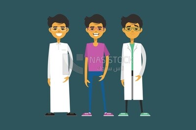 gulf boy in different clothes
