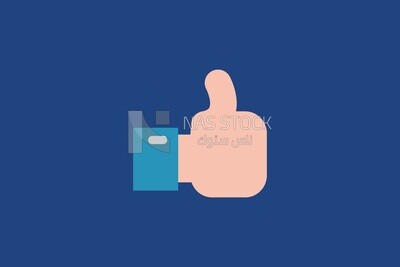 Hand with Thumbs up