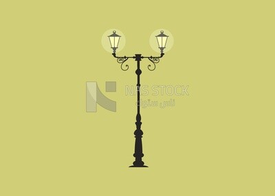 Regular style street lamp