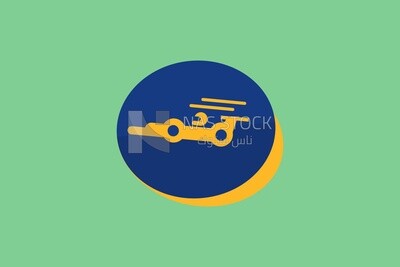 Racing car icon