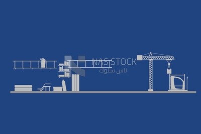 Factory machine background
