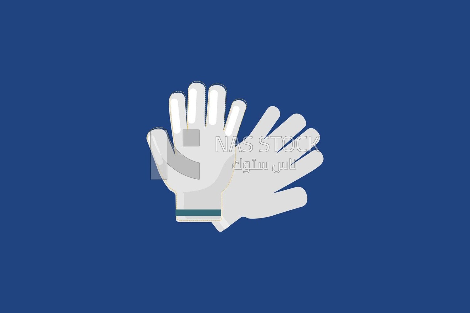 White gloves