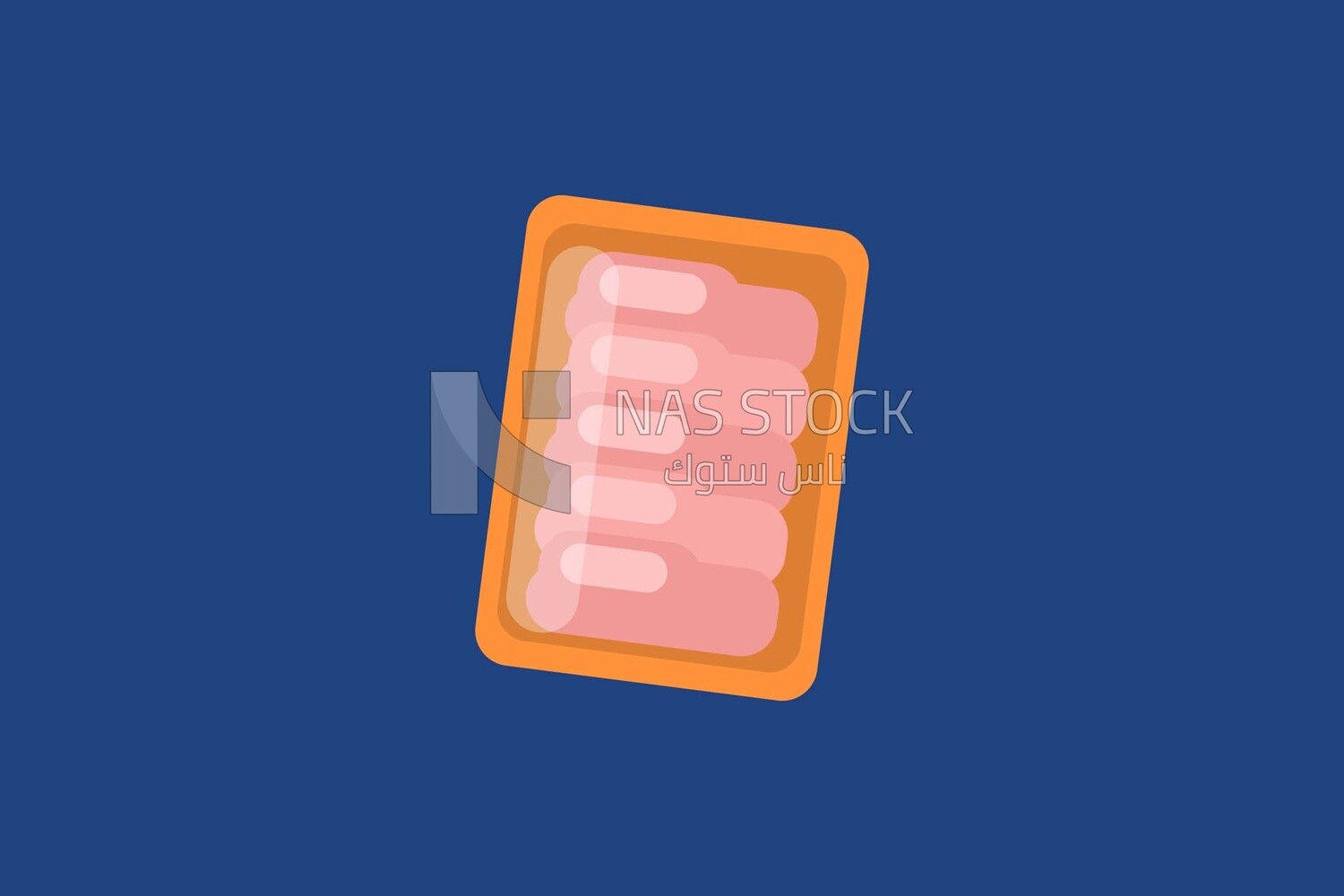 A plate of fresh chicken