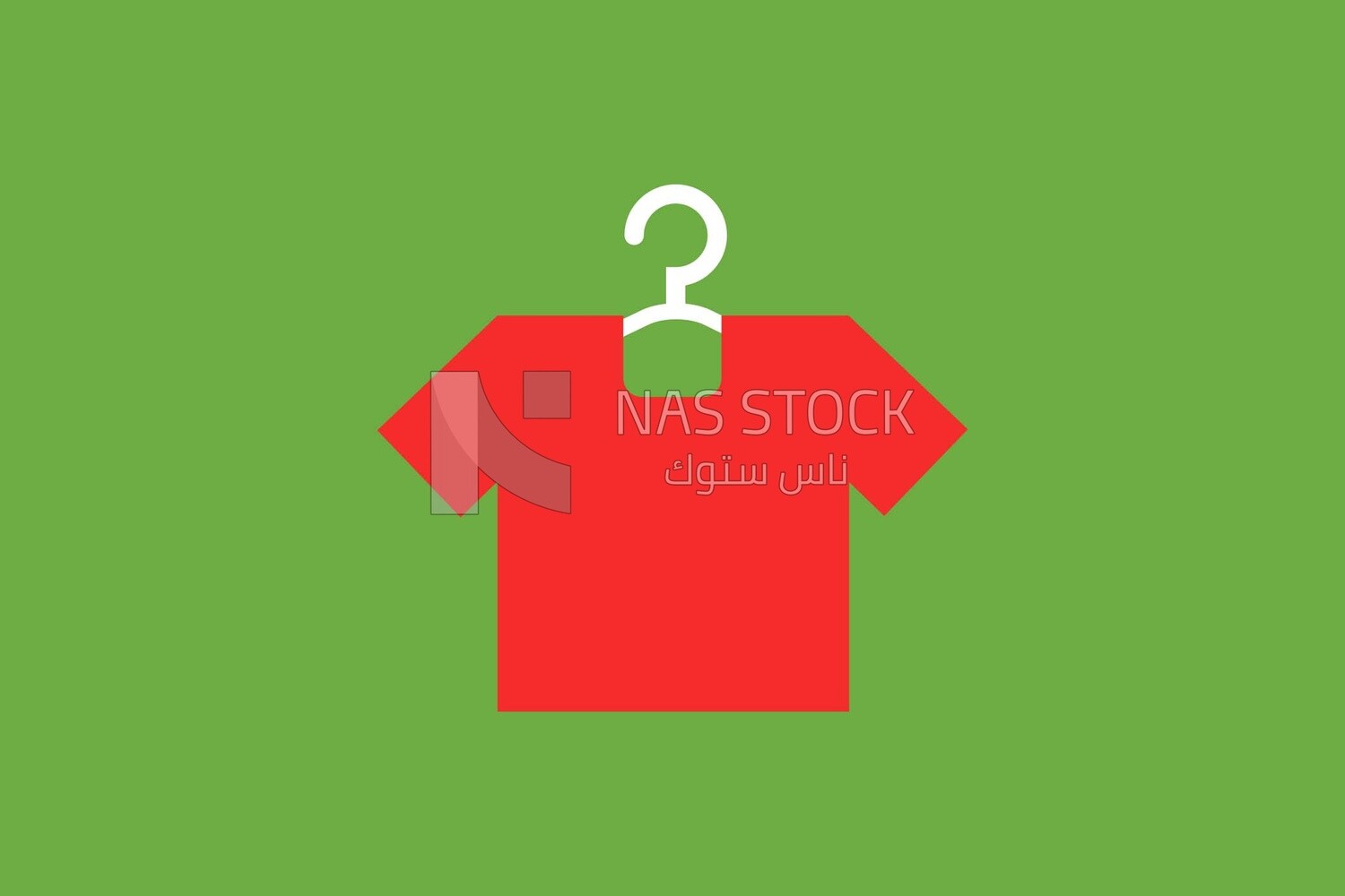 red T-shirt