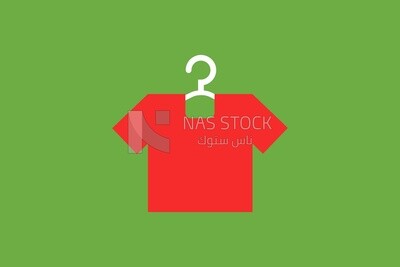 red T-shirt