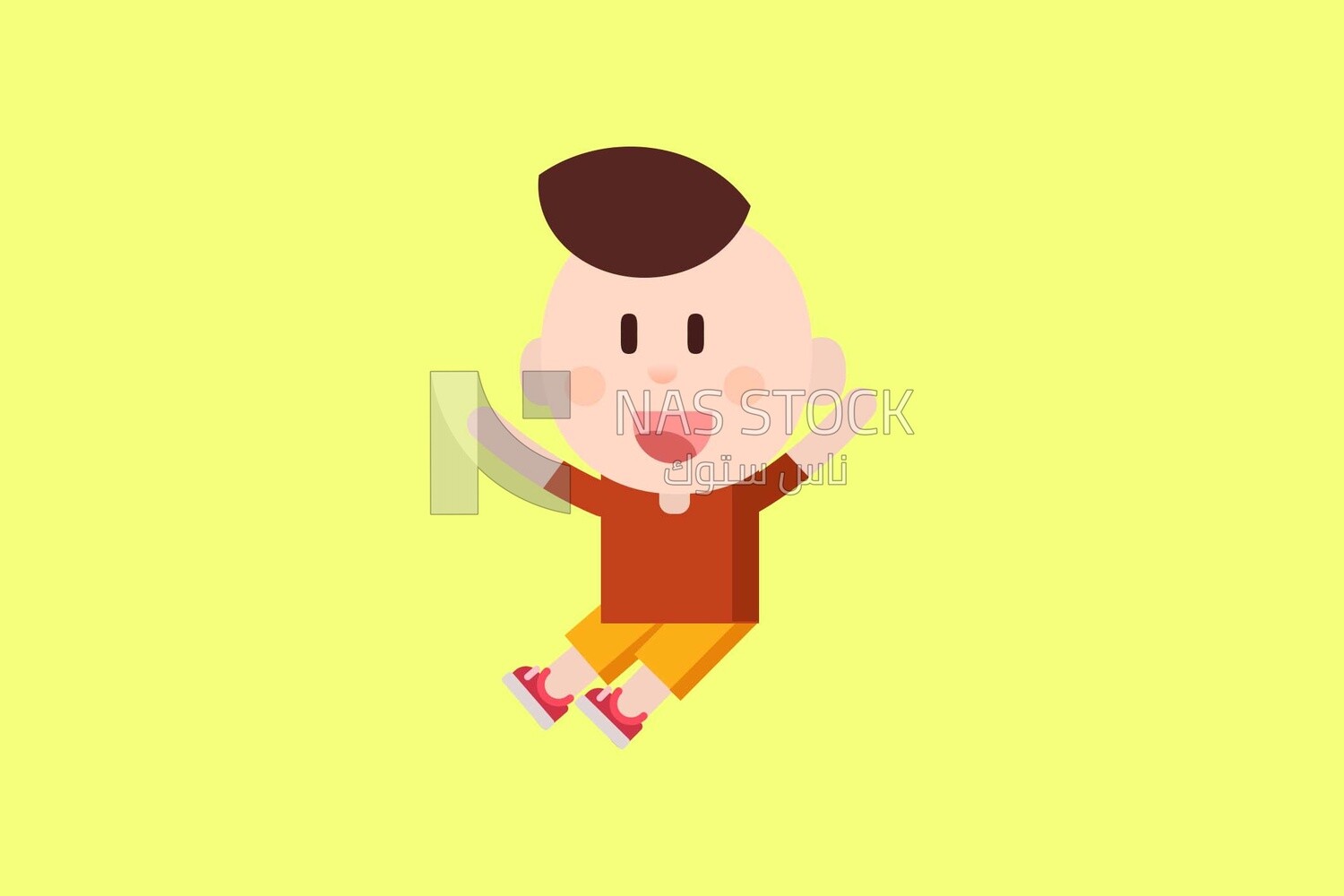 Happy baby boy