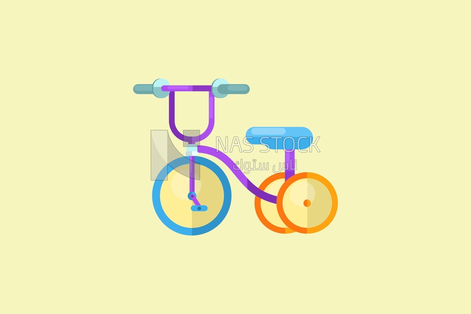 Colorful bicycle