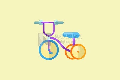 Colorful bicycle