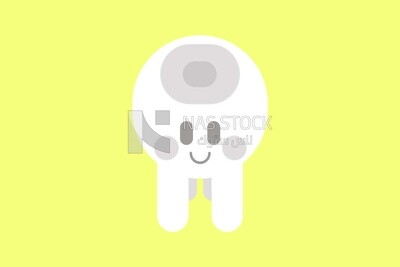 tooth with smiley face
