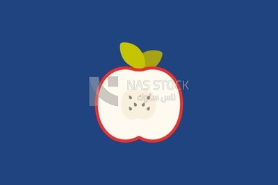 Half an apple