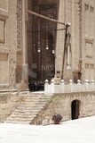 The entrance of the mosque-Madrasa of Sultan Hassan, Sultan Hasan complex, tourism in Egypt