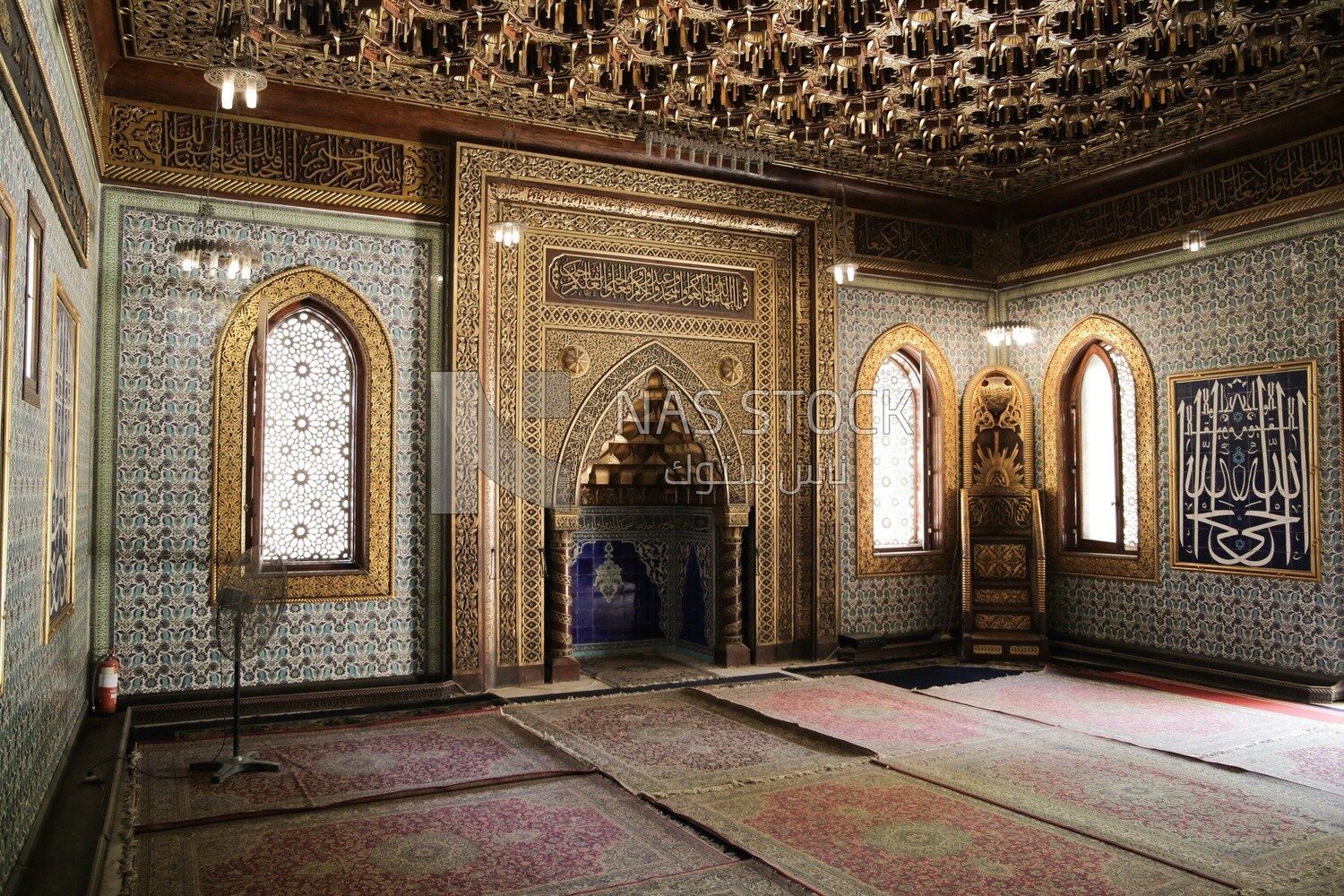 The mosque of the Prince Mohamed Ali Palace, Tourism in Egypt