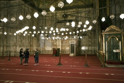Hanging lamps in the Mosque of Muhammad Ali, History, Tourism in Egypt