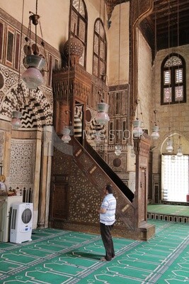 منبر ومحراب في مجمع الأشرف برسباي، مسجد الغورية، السياحة في مصر
