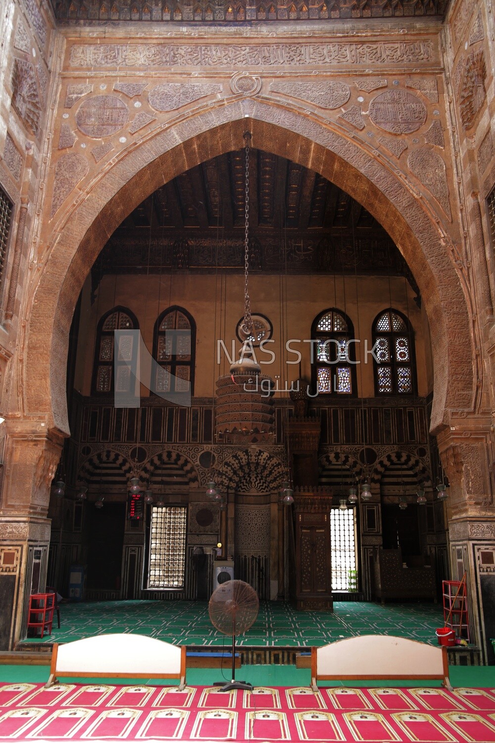 Minbar and Mihrab in the Complex of al-Ashraf Barsbay, Al-Ghoria Mosque, tourism in egypt