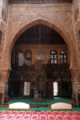 Minbar and Mihrab in the Complex of al-Ashraf Barsbay, Al-Ghoria Mosque, tourism in egypt