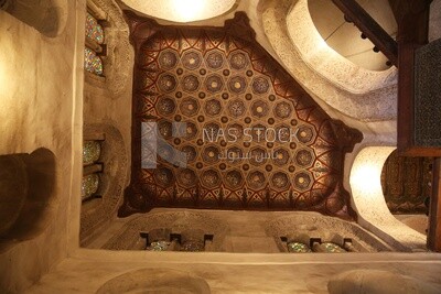 One  of the ceilings in the Mosque of Sultan Qalawun, History, Tourism in Egypt