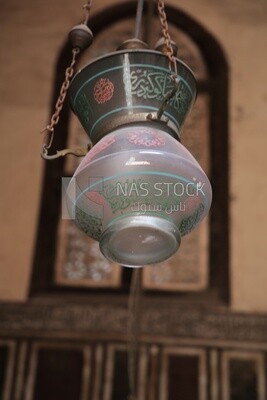 Hanging lamp in the Complex of al-Ashraf Barsbay, Al-Ghoria Mosque, tourism in egypt