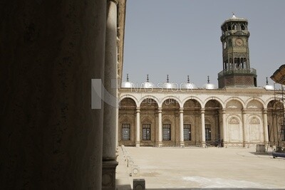 Clock tower at the Citadel of Saladin, History, Tourism in Egypt