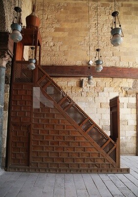 mosque minbar of the School and Dome of Sultan Al-Nasir Qalawun, History, Tourism in Egypt