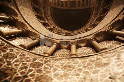 One  of the ceilings in the Mosque of Sultan Qalawun, History, Tourism in Egypt