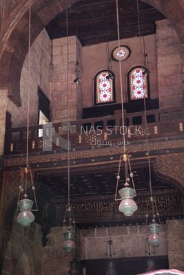 Hanging lamps in the Complex of al-Ashraf Barsbay, Al-Ghoria Mosque, tourism in egypt