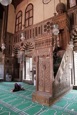 Minbar and Mihrab in the Complex of al-Ashraf Barsbay, Al-Ghoria Mosque, tourism in egypt