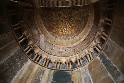 One  of the ceilings in the Mosque of Sultan Qalawun, History, Tourism in Egypt