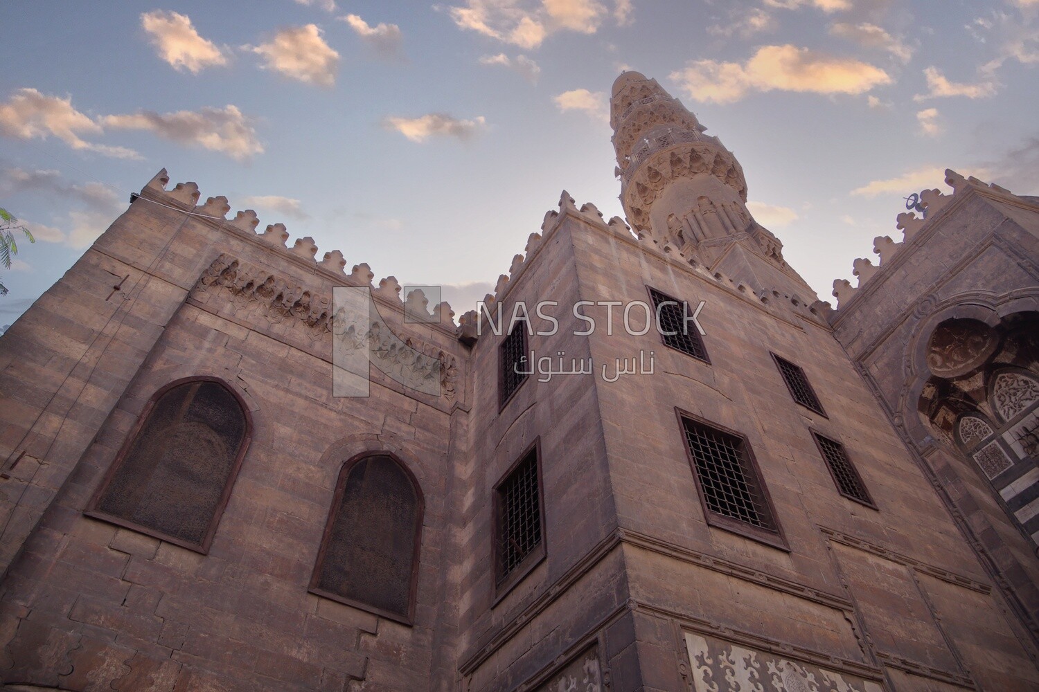 View of Abo Heriba mosque, Tourism in Egypt, Famous landmarks in Egypt