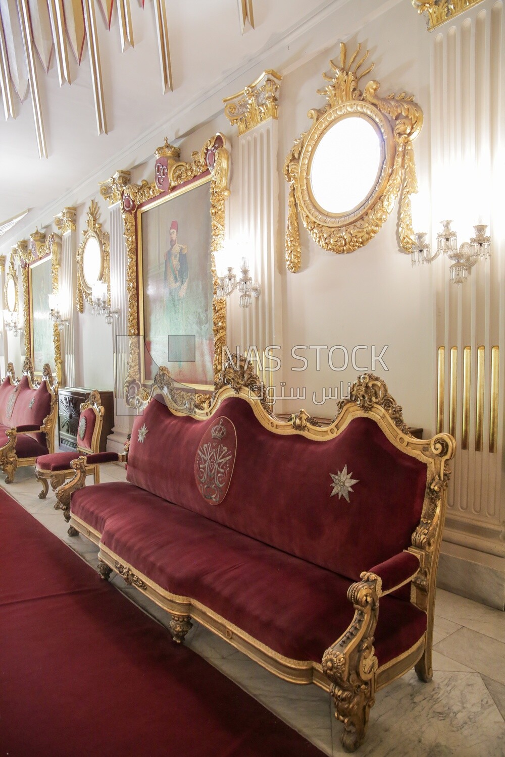 One of the rooms at Muhammad Ali&#39;s palace in Cairo, History, Ancient palace