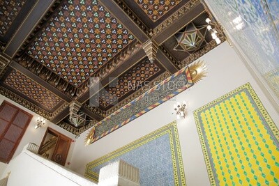 The ceiling of Muhammad Ali&#39;s palace in Cairo, History, Ancient palace
