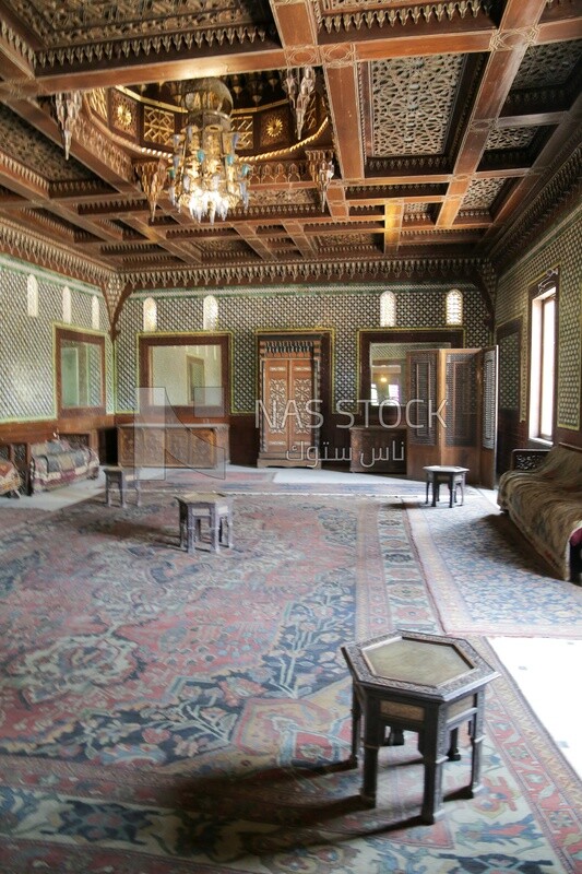 One of the rooms at Muhammad Ali&#39;s palace in Cairo, History, Ancient palace