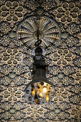 The ceiling of the corridor at Muhammad Ali&#39;s palace in Cairo, History, Ancient palace